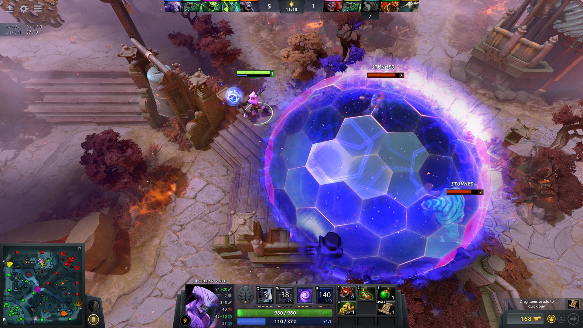 اسکرین‌شات رسمی گیم‌پلی دوتا ۲