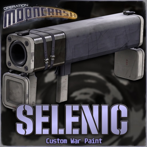 وار پینت Selenic از کالکشن Operation Mooncrash در TF2